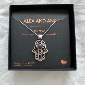 Alex and Ani Hamsa Necklace